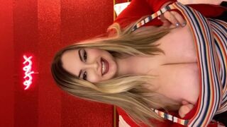 POV: Curvy Daisy Titty Fucks & Sucks