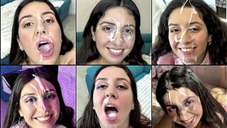 Best Cum on Face Compilation - 21 Cumshots!